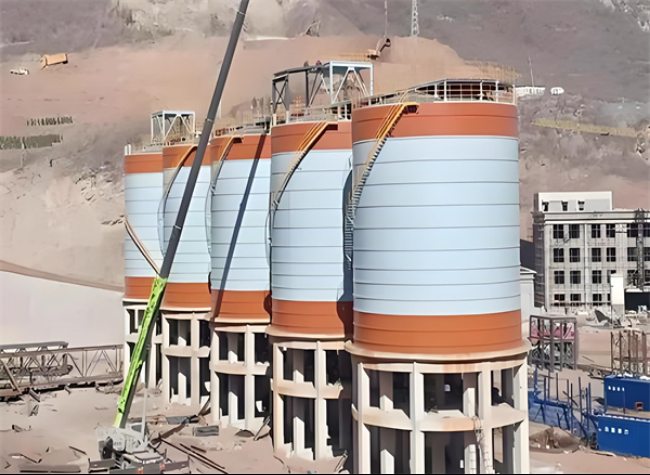 金台高架钢板仓