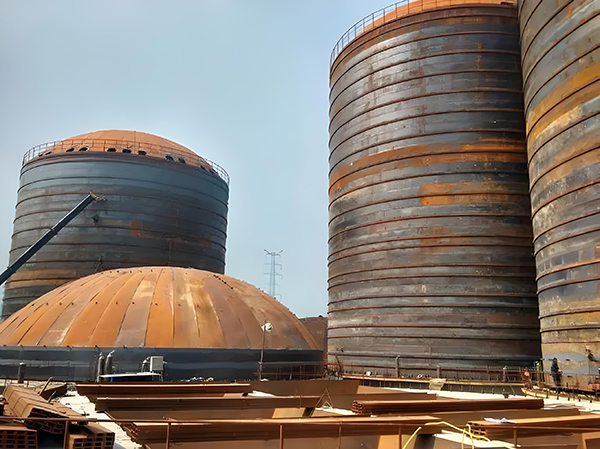 金台焦粉钢板仓